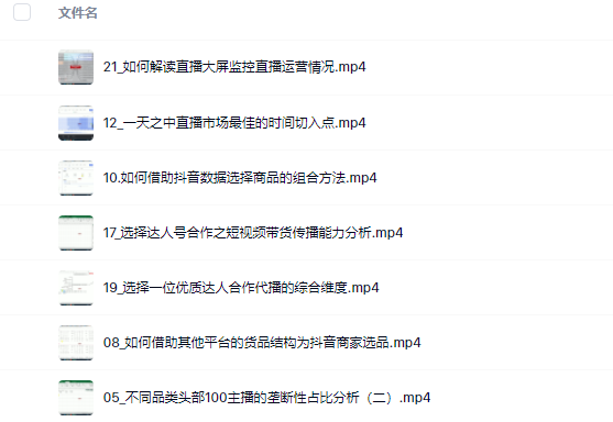 宁静数据2022抖音数据化运营系列课，最新的抖音直播间起爆算法轻创网-网创项目资源站-副业项目-创业项目-搞钱项目轻创网