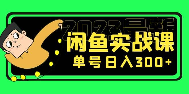 花599买的闲鱼项目：2023最新闲鱼实战课（7节课）轻创网-网创项目资源站-副业项目-创业项目-搞钱项目轻创网