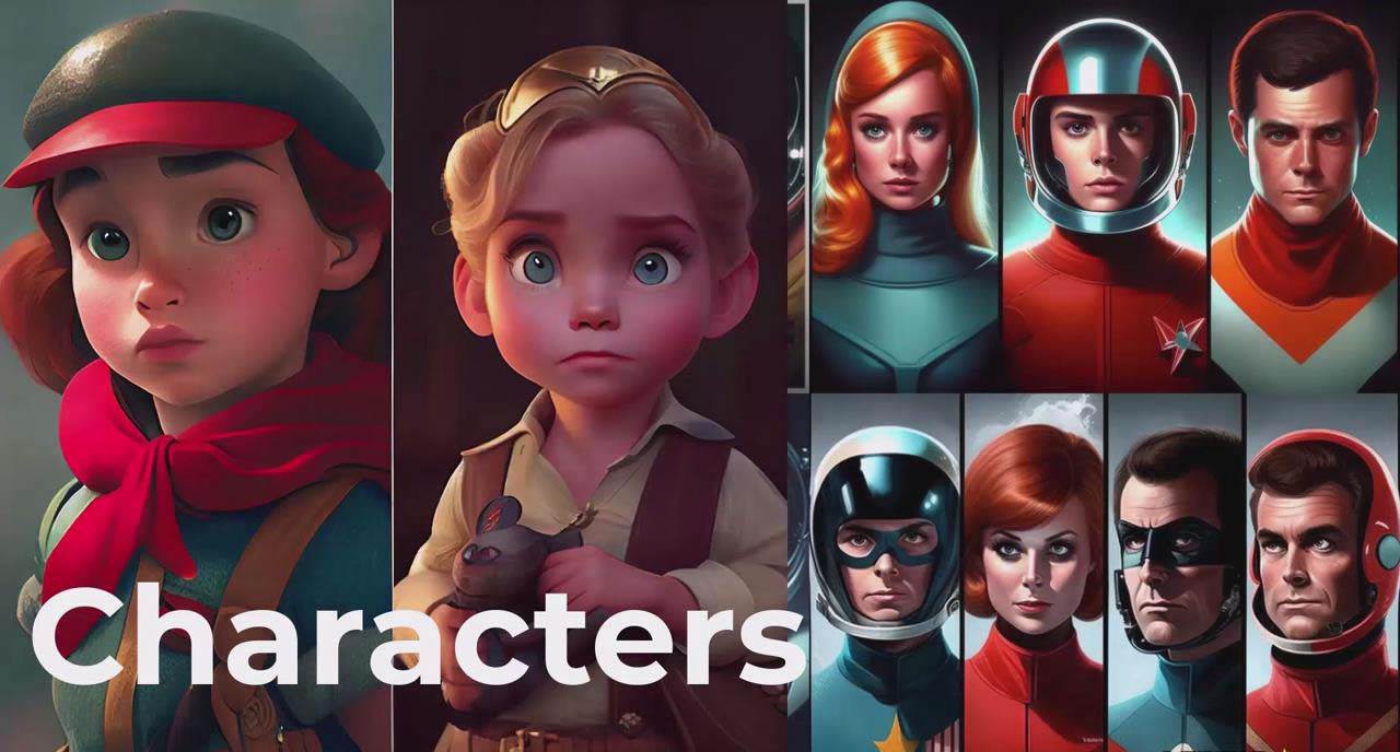 掌握 MidJourney V5 AI + ChatGPT创建一致的角色设计图像-22节课-中英字幕轻创网-网创项目资源站-副业项目-创业项目-搞钱项目轻创网